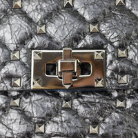 Valentino Rockstud Spike Medium Shoulder Bag Hardware