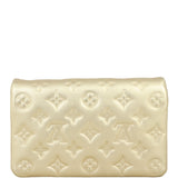 Louis Vuitton Pochette Coussin Monogram Embossed Lambskin