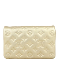 Louis Vuitton Pochette Coussin Monogram Embossed Lambskin