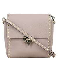 Valentino Rockstud Flap Messenger Bag