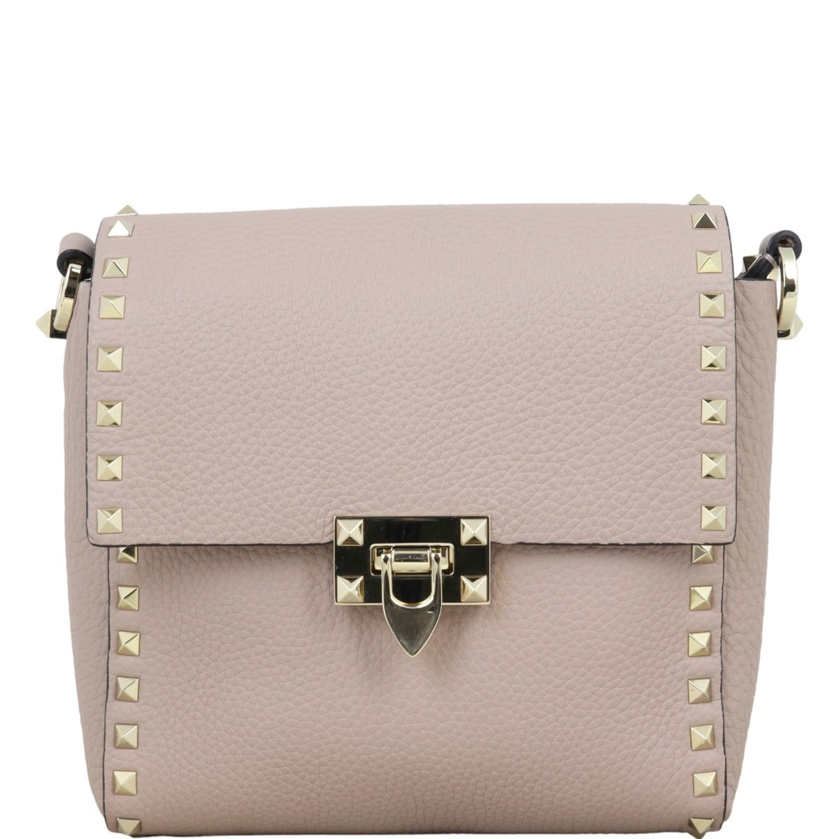 Valentino Rockstud Flap Messenger Bag