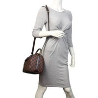 Louis Vuitton Speedy 25 Bandouliere Damier Ebene