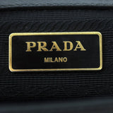Prada Saffiano Lux Galleria Double Zip Tote Small logo