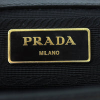 Prada Saffiano Lux Galleria Double Zip Tote Small logo