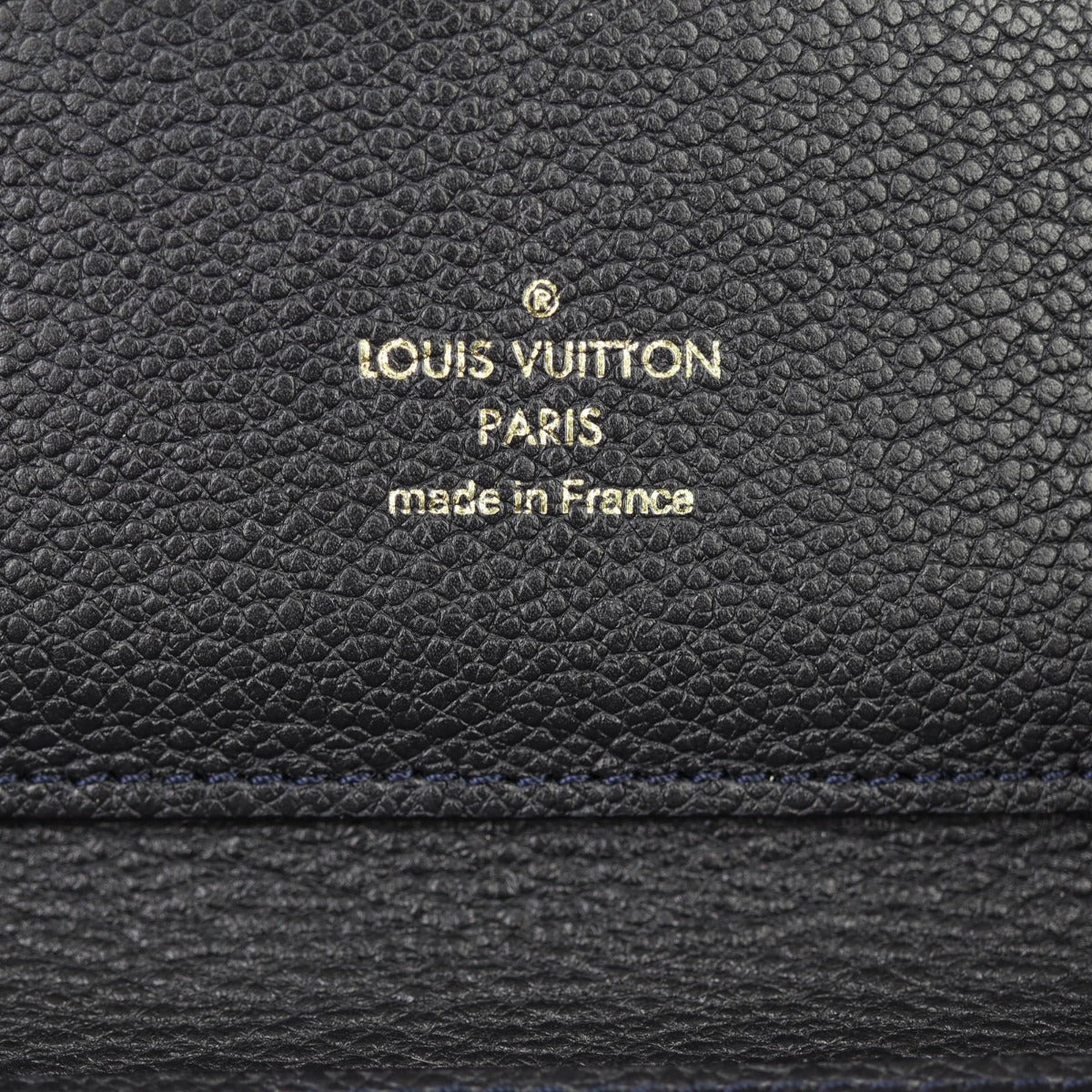 Louis Vuitton Zippy Wallet Monogram Empreinte (black) Interior Stamp