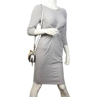 Chloe Nile Minaudiere Bracelet Bag Croc-Embossed