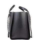 Chanel Deauville Studded Leather Tote Large