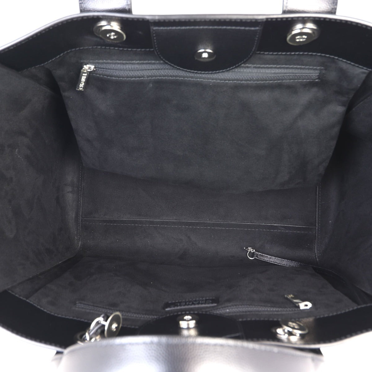 Chanel Deauville Studded Leather Tote Large