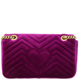 Gucci GG Marmont Velvet Small Shoulder Bag
