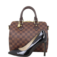 Louis Vuitton Speedy 25 Bandouliere Damier Ebene