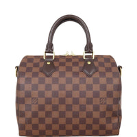 Louis Vuitton Speedy 25 Bandouliere Damier Ebene