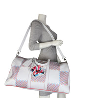 Louis Vuitton Keepall 50 Bandouliere Damier Spray