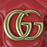 Gucci GG Marmont Matelasse Super Mini Shoulder Bag Hardware
