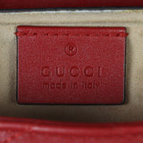Gucci GG Marmont Matelasse Super Mini Shoulder Bag Interior Stamp