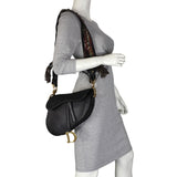 Dior Saddle Bag with Embroidered Strap