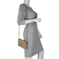 Saint Laurent Cassandre Envelope Chain Wallet