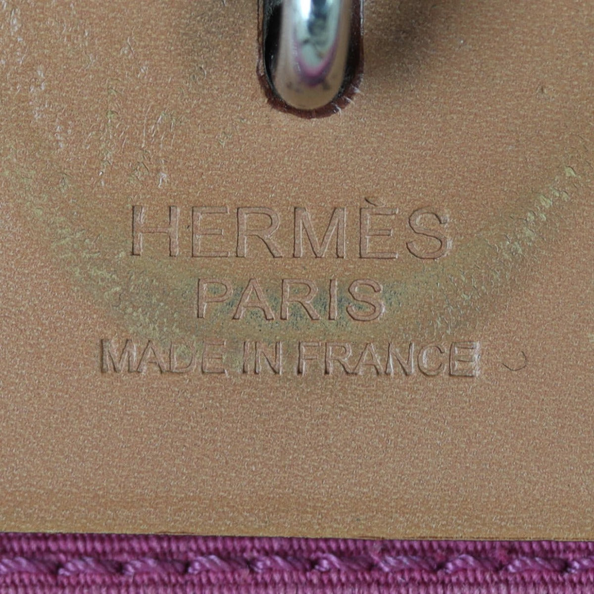 Hermes Herbag Zip 31 Bag Interior Stamp
