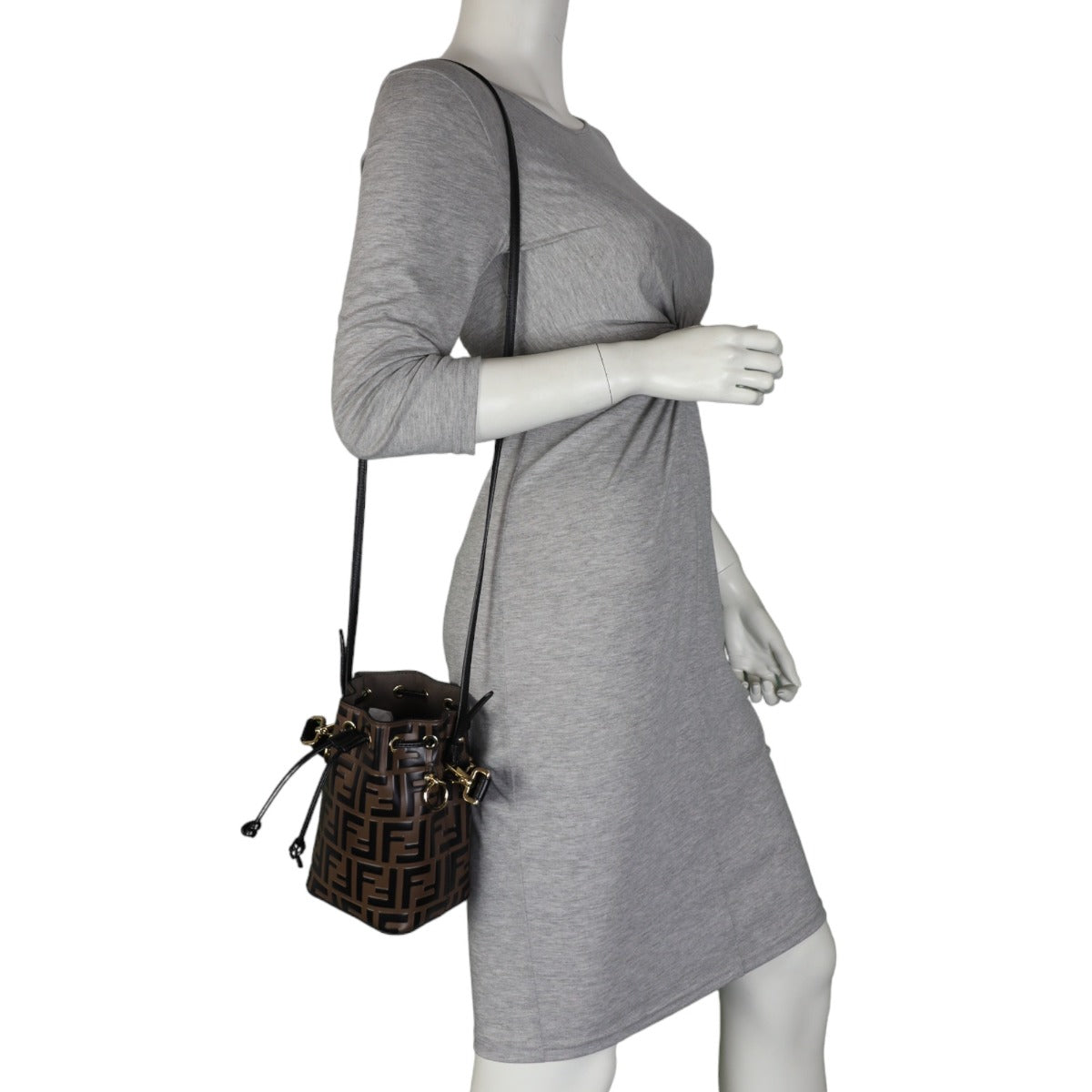 Fendi Mon Tresor Mini Bucket Bag