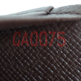 Louis Vuitton Porte Monnaie Tresor Wallet Damier Ebene Date Code