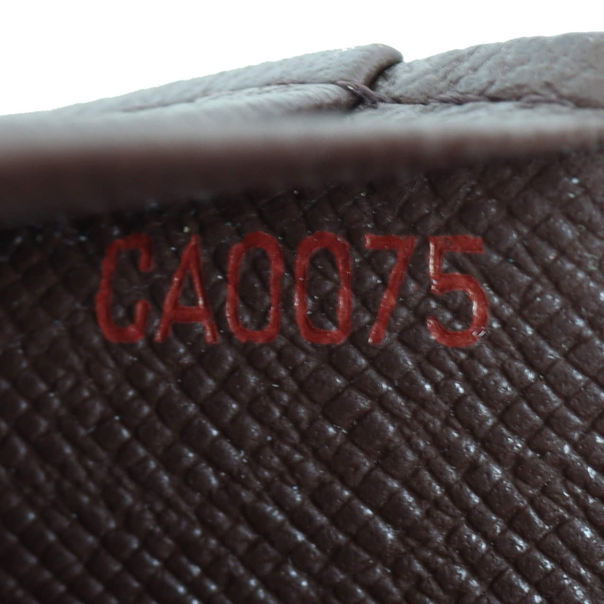 Louis Vuitton Porte Monnaie Tresor Wallet Damier Ebene Date Code