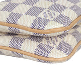 Louis Vuitton Double Zip Pochette Damier Azur