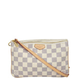 Louis Vuitton Double Zip Pochette Damier Azur