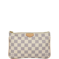 Louis Vuitton Double Zip Pochette Damier Azur