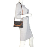 Celine Double Flap Wallet On Strap