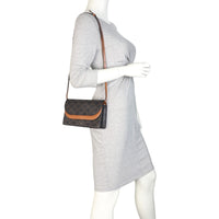 Celine Double Flap Wallet On Strap