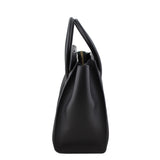 Celine Micro Luggage Tote Python side