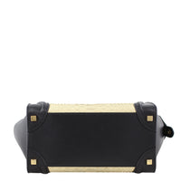 Celine Micro Luggage Tote Python base