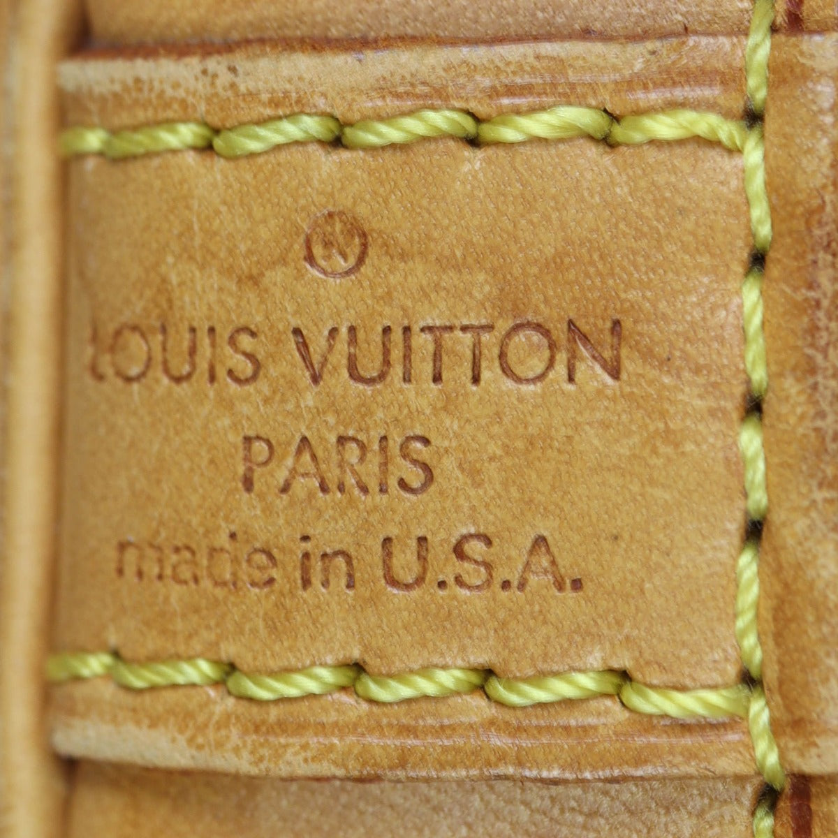 Louis Vuitton Alma PM Monogram Interior Stamp