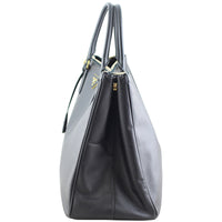 Prada Saffiano Lux Double-zip Tote Large Left