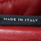 Prada Leopard Pony Hair Chain Flap Bag Interior Stamp