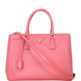 Prada Saffiano Lux Galleria Double Zip Tote Medium