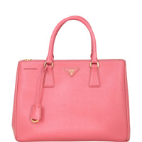 Prada Saffiano Lux Galleria Double Zip Tote Medium