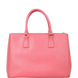 Prada Saffiano Lux Galleria Double Zip Tote Medium