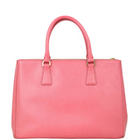 Prada Saffiano Lux Galleria Double Zip Tote Medium