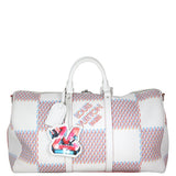 Louis Vuitton Keepall 50 Bandouliere Damier Spray