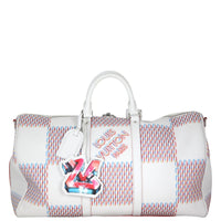 Louis Vuitton Keepall 50 Bandouliere Damier Spray