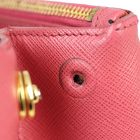 Prada Saffiano Lux Galleria Double Zip Tote Medium