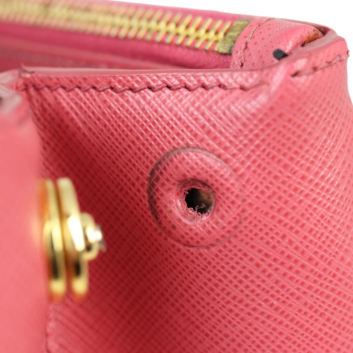 Prada Saffiano Lux Galleria Double Zip Tote Medium