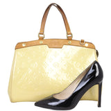 Louis Vuitton Brea MM Monogram Vernis