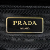 Prada Saffiano Lux Double-zip Tote Large Stamp