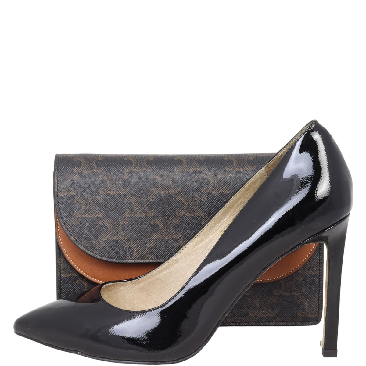 Celine Double Flap Wallet On Strap