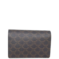 Celine Double Flap Wallet On Strap