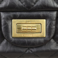 Chanel 2.55 Reissue 227 Double Flap Bag Corner Closeup Hardware