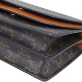 Celine Double Flap Wallet On Strap