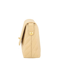 Chanel Chevron Box Flap Vintage side