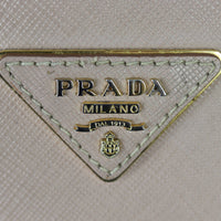 Prada Saffiano Lux Galleria Double Zip Tote Medium Logo
